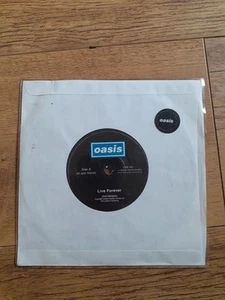 Oasis Live Forever Vinyl 7" Record 1994 Creation Records CRE 185 - Picture 1 of 6