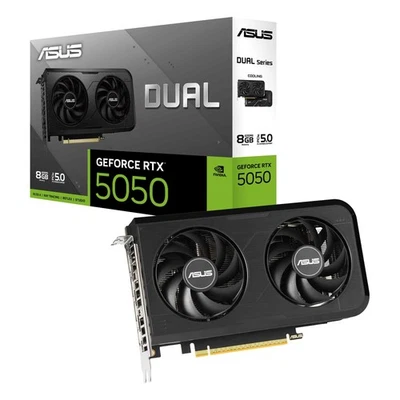 Asus NVIDIA GeForce Graphic Card - 8 GB GDDR6 (dual-rtx5050-8g) (dualrtx50508g) - Image 1 of 4