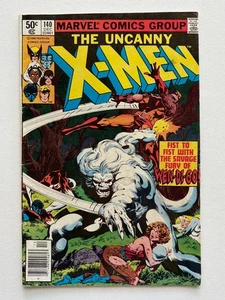 Uncanny X-Men #140 (1980) Mark Jewlers insert star stamp Wendigo John Byrne - Picture 1 of 9