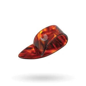 D'Addario 5CSH4-5 Shell Zelluloid Medium Daumen Plektren - 5er Pack - Bild 1 von 3