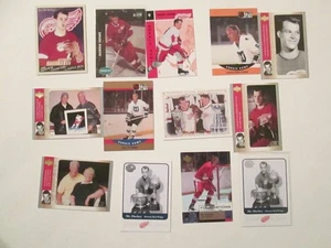 Hockey Lot of 12 Gordie Howe Detroit Red Wings - Picture 1 of 1