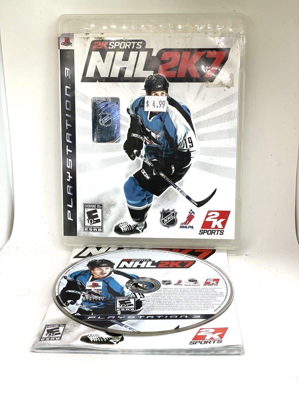 NHL 2K7 Sony PlayStation 3 PS3 CIB Complete Video Game Clean!!!!!!!!!!!!!!!!!!!