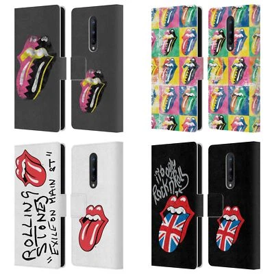 OFFICIAL THE ROLLING STONES ALBUMS LEATHER BOOK CASE FOR BLACKBERRY ONEPLUS - Image 1 of 4