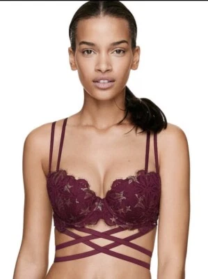 Victoria's Secret PINK Date Push-up Bra Fashion Show Limited Edition Size 34DD - Image 1 of 4