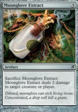 1x Moonglove Extract - Foil NM, English MTG Lorwyn