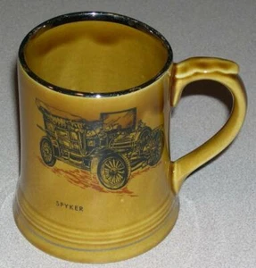 Wade braune Porzellan Tasse, Spyker Veteran Car, 3 3/4" hoch, Made in England - Bild 1 von 1
