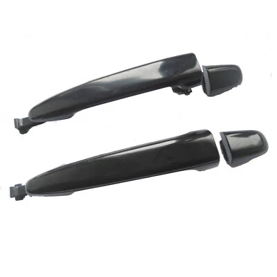 Manija de puerta trasera izquierda derecha exterior exterior Toyota Sienna Tacoma Fit 04-10 2 piezas Foto 1 de 4