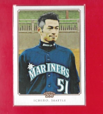 2010 Topps 206 Ichiro Suzuki Card, Seattle Mariners #52 - Image 1 of 2