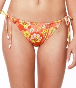 Women's Sanctuary Floral Tie Side Hipster Bikini Bottom. Size Medium. - Picture 1 of 5