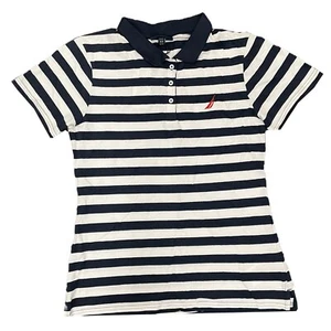 Nautica Womens Ella Polo Shirt - Dark Navy - UK 10 - RRP £29.99 - Picture 1 of 2