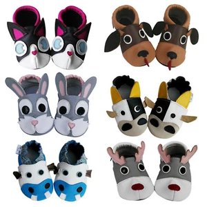 Jinwood Soft Sole Baby Toddler Infant Child Kid Boy Girl 3D Baby Crib Shoes 0-2Y - Picture 1 of 33