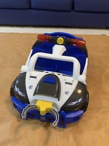 Fisher-Price Rescue Heroes Police Car Cruiser Vehicle Lights & Sound Work #78361