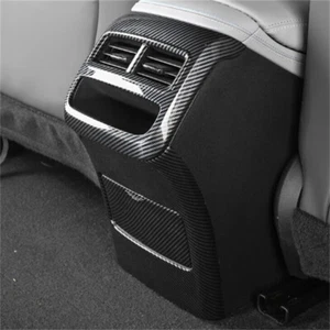 Carbon Fiber 3PCS Rear Air Outlet Vent Frame Trim For BYD SEAL EV 2023 2024 2025 - Picture 1 of 8