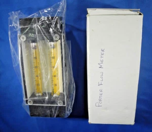 Porter Instrument Company A-1368 A-1369 Dual Flow Meter 0-100 Linear NEW IN BOX! - Picture 1 of 11