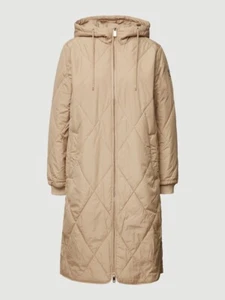 Damen Steppmantel von Tommy Hilfiger, Modell: Sorona, beige, Gr. S, mit Kapuze - Bild 1 von 11