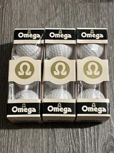 Vintage Omega Golf Balls Lot 3 Packs Rawlings Golf New (9-Balls) - Afbeelding 1 van 13