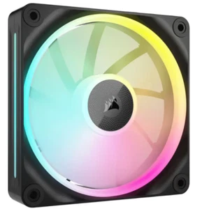 CORSAIR iCUE LINK QX120 RGB 120mm Case Fan - Black 4 Fans included - Picture 1 of 1