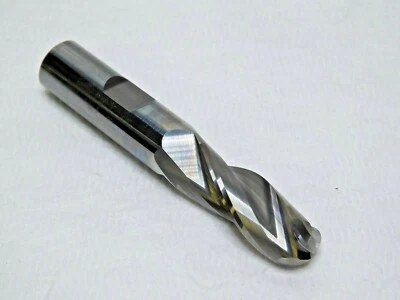 Metal Removal Carbide Ball End Mill /2" Dia x 1-1/4" LOC x 3" OAL 3FL M32451 - Image 1 of 4