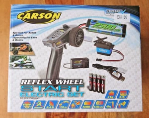 Carson 202309 Reflex Wheel Start Electric Set R/C Hand Controller Set NEW - Picture 1 of 3