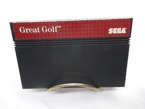 Great Golf (Sega Master, 1987) cart only Tested and working
