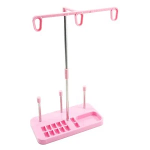 3 Spools Thread Holder Stand for Domestic (Home-Based) Embroidery Sewing Machine - Picture 1 of 5