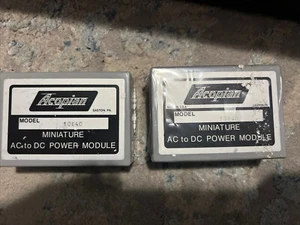Qty 2 ACOPIAN 10E40 POWER SUPPLY MINIATURE AC TO DC POWER MODULE *At9 - Picture 1 of 1