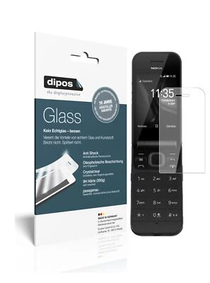 Protector Pantalla para Nokia 2720 Flip Flexible Cristal 9H dipos Foto 1 de 4