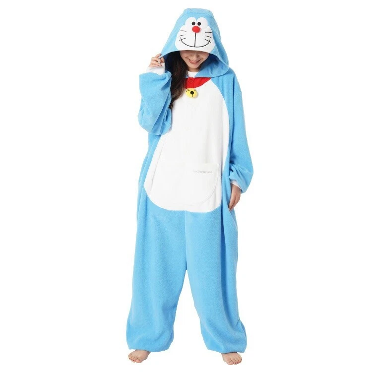 SAZAC Doraemon Kigurumi Disfraz Juegos con disfraces Halloween Talla Única Adulto NUEVO JAPÓN Foto 1 de 4