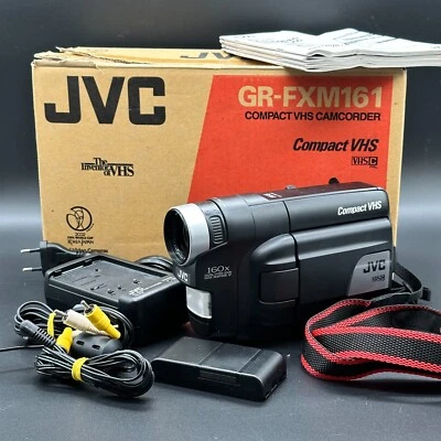 JVC Compact VHS C Camcorder GR-FXM161 in OVP - Bild 1 von 4