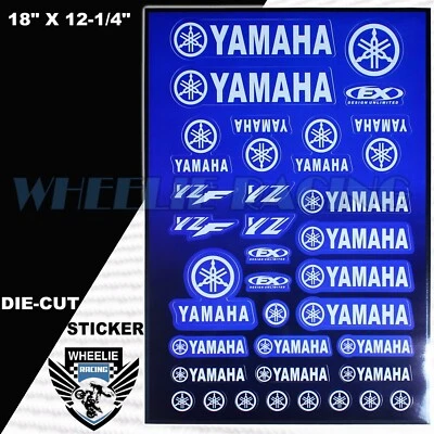 MOTOCROSS MOTORCYCLE DIRT BIKE ATV HELMET SPONSOR LOGO RACE STICKER DECAL #88G10 - Image 1 of 2