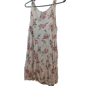 American Eagle Outfitters Tank Top Womens Large Floral Tiered Boho - Picture 1 of 8