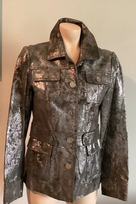 Chaqueta de cuero Tory Burch Foto 1 de 4