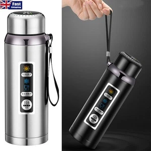 800ml Thermos Flask Vacuum Insulated Travel Water Bottle for Hot &Cold Tea Drink - Picture 1 of 12