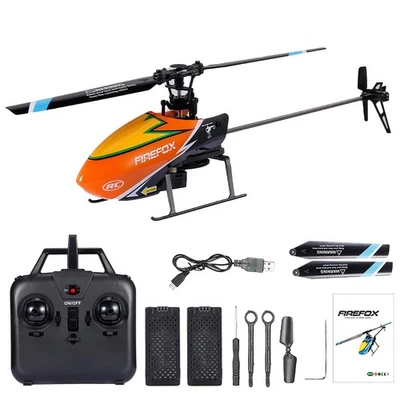 Portable RC Helicopter with 6 Axis Gyroscope 2 Batteries Altitude Hold - Image 1 of 4