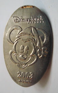 Disneyland DL0224 - 2003 Santa Mickey -- länglich Nickel - Bild 1 von 1