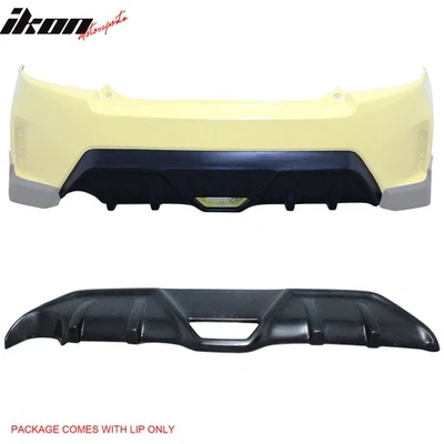 Fits 14-16 Scion tC Ikon Style Rear Bumper Diffuser Guard Spoiler Unpainted PU - Imagem 1 de 4