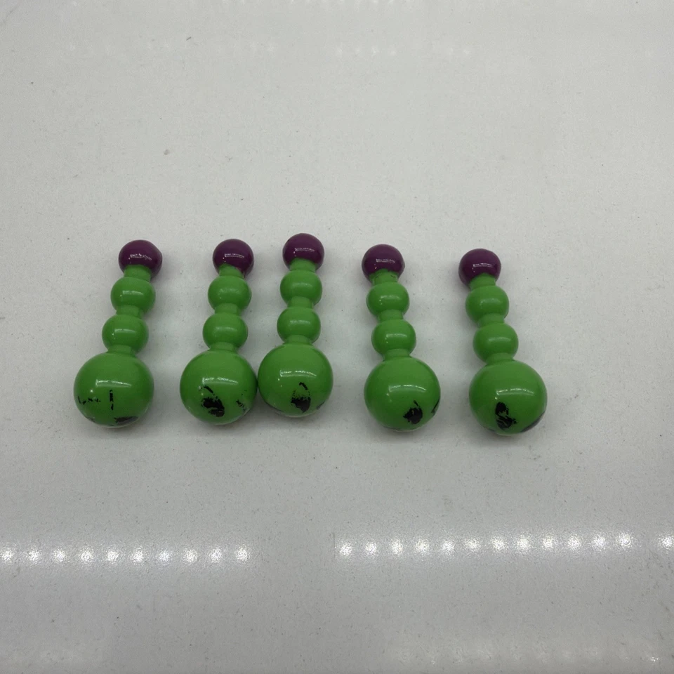 Lote de vermes roxos de substituição para jogos infantis Squiggly Worms Pressman - Imagem 1 de 1