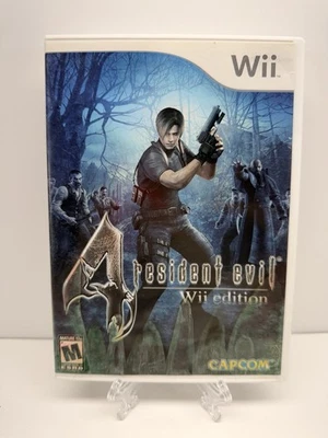 Resident Evil 4 Wii Edition Nintendo Wii 2007 Capcom Complete CIB - Image 1 of 4