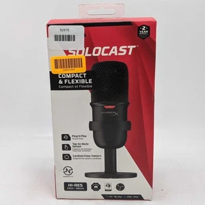 HyperX SoloCast Wired Cardioid Condenser Microphone 4P5P8AA - Afbeelding 1 van 5