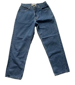 L.L. Bean Double L Damen Relaxed Fix Blue Jeans 10P 28x28 Medium Wash - Bild 1 von 6