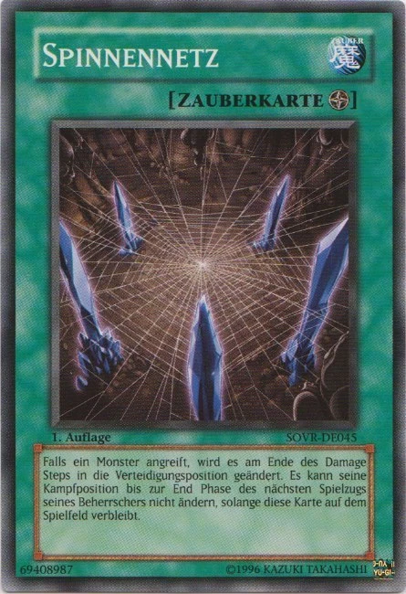 Yu-Gi-Oh 1x Spinnennetz - - - SOVR - Bild 1 von 1