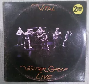 VAN DER GRAAF - VITAL. 1978 PROG ROCK 12" LIVE DOUBLE GATEFOLD L.P. - Picture 1 of 7