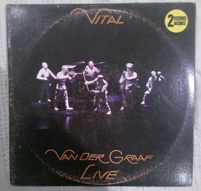 VAN DER GRAAF - VITAL.  1978 PROG ROCK 12" LIVE DOUBLE GATEFOLD L.P. - Image 1 of 4