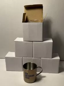 Nuevo Amsterdam Vodka Cobre Tazas Juego de 12 Tazas Nuevas de 10 Onzas! - Imagen 1 de 7