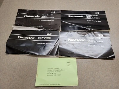 Impresora de mano vintage Panasonic HHC RL-H1400 RL-P1004A instrucciones Foto 1 de 4