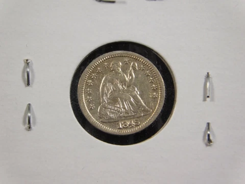 1845 Seated Liberty Half Dime - High Grade  (22-01-001) Cover