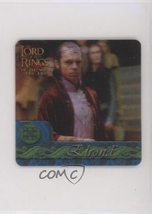 2002 Artbox Lord of the Rings: Fellowship Ring Action Flipz Elrond #10 0ba6