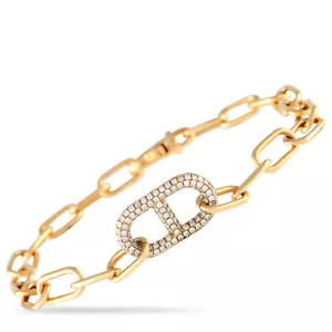 LB Exclusive 18K Yellow Gold 1.50ct Diamond Bracelet ALB-17708-Y - Picture 1 of 3
