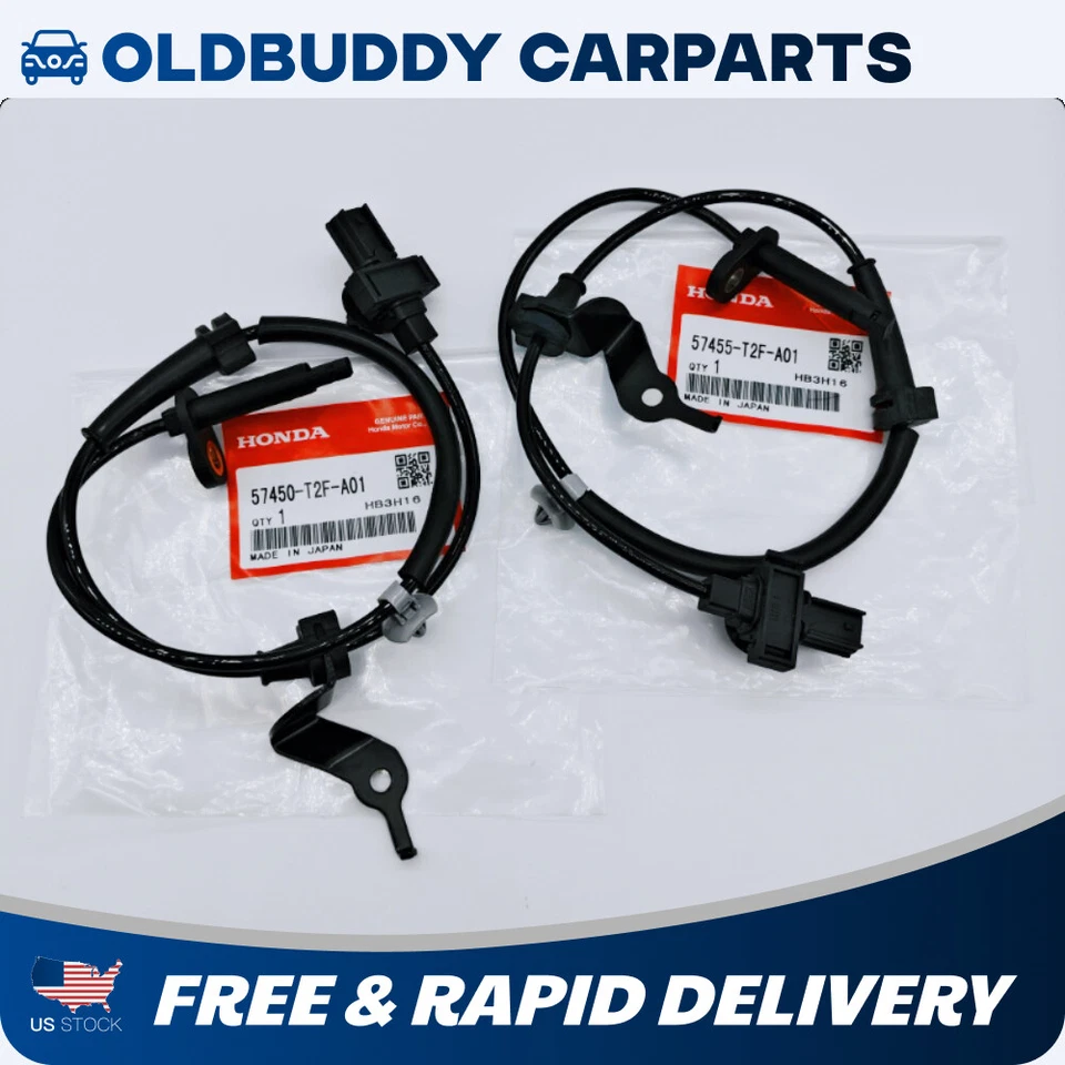 Genuine OEM ABS Wheel Speed Sensor for Honda 57455T2FA01