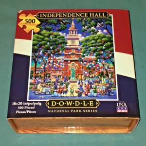 Puzzle - Independence Hall - 500pc - National Park Series - Dowdle {NEW} - Picture 1 of 7